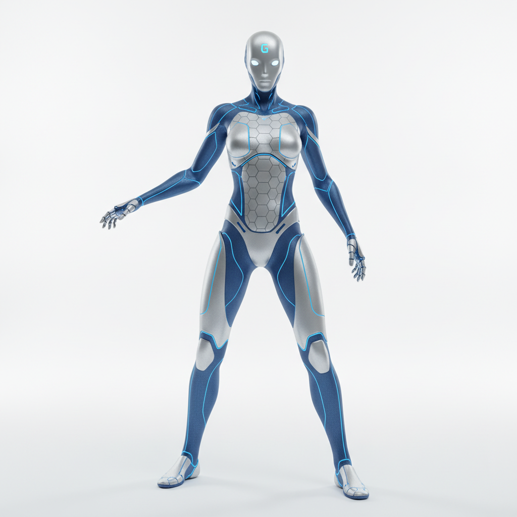 스마트 스킨 휴머노이드 로봇 Gene.01