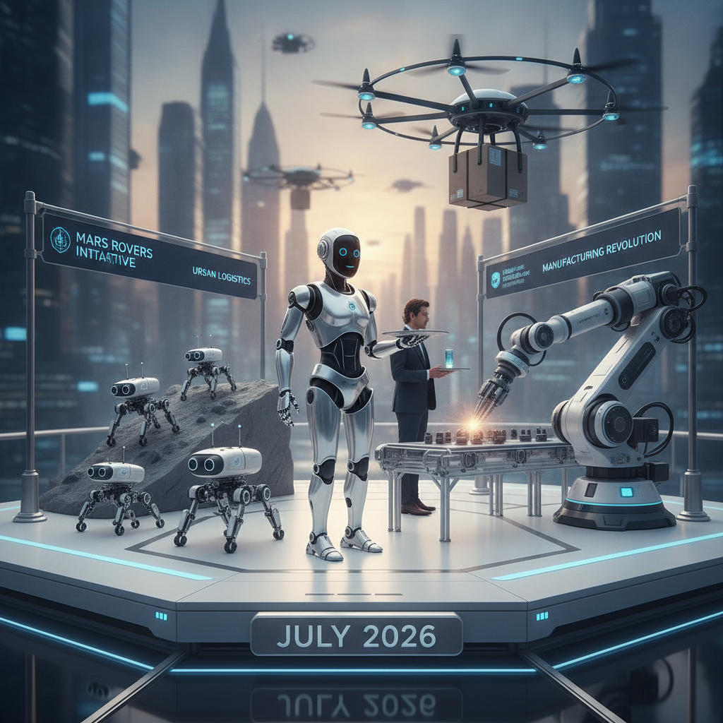 2026년 7월 로봇 산업 주요 뉴스