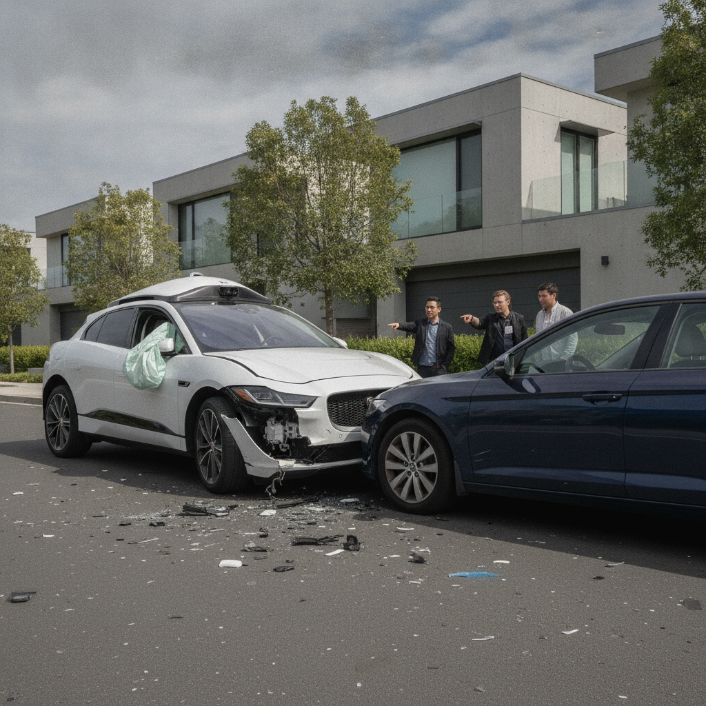 Waymo robotaxis found to crash